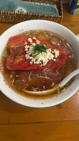 「Italian風フルルの冷やしSOBA」@麺屋 Hulu-luの写真