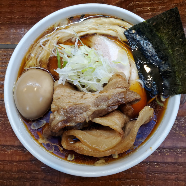 「悪○」@元祖一条流がんこラーメン たま館分店の写真