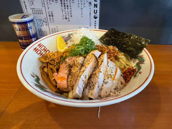 「まぜそば」@自家製手もみ麺 鈴ノ木の写真