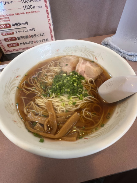 「Bランチチャーハン（中）＋醤油ラーメン」@蘭蘭の写真