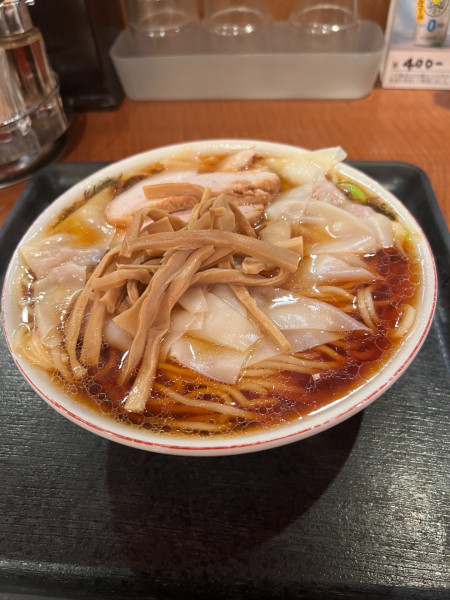 「ワンタンメン」@上海楼の写真