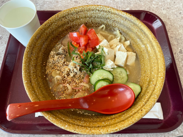 「冷汁味噌らーめん　￥１０００」@麺場 田所商店 大府PA(下り)店の写真