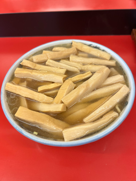 「メンマラーメン」@好陽軒の写真