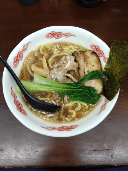 「重ね魚だし醤油らぁめん」@南木商店の写真