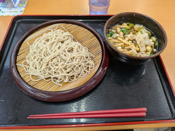 「肉汁そば980円」@道なか食堂 げんきの写真