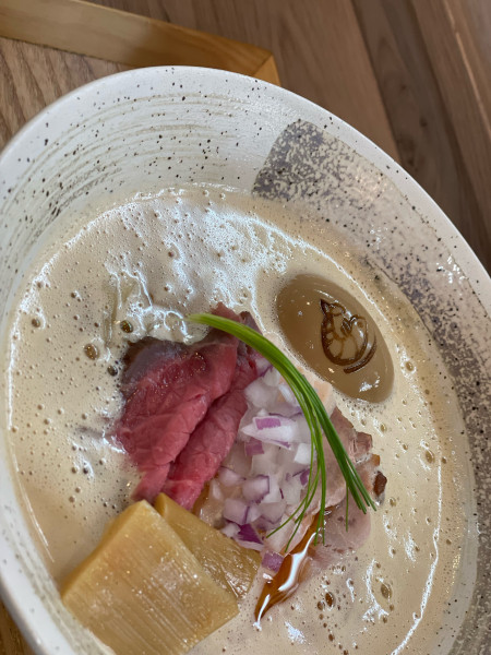 「特製濃厚えびそば汐」@えびそば 緋彩の写真