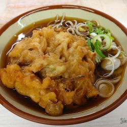 天ぷらそば（510円）