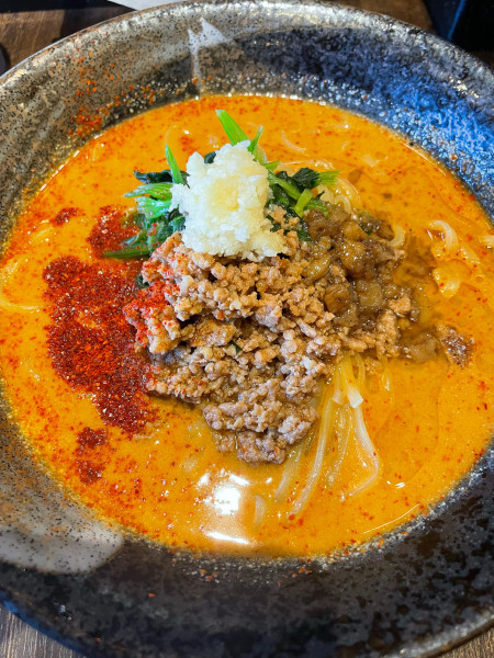 「地獄の担々麺　飢餓」@地獄の担担麺 護摩龍 五反田店の写真