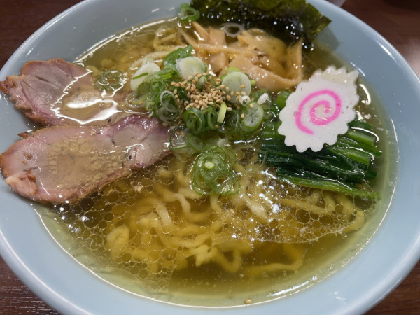 「中華そば塩850円」@白河手打中華 ときわの写真