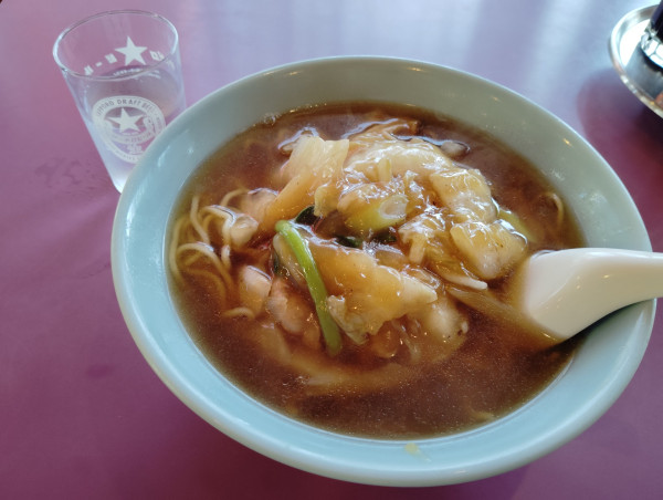 「肉そば　　800円」@中華料理 宮崎華園の写真