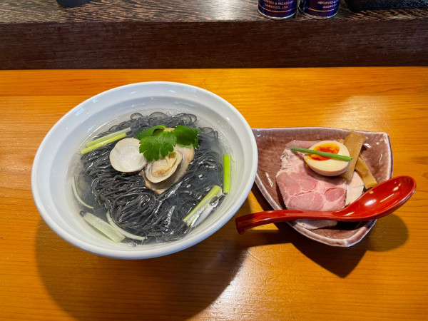 「蛤らぁーめん 塩」@寿司・割烹 のはらの写真