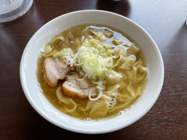 「塩らーめん」@らーめん 木陰 四街道店の写真