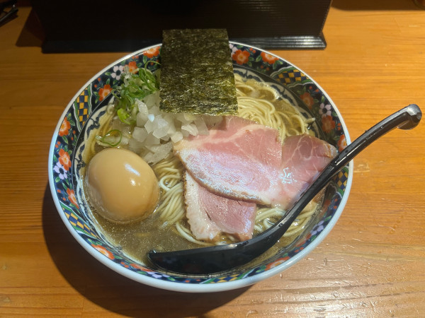 「味玉中華蕎麦」@亀戸煮干中華蕎麦 つきひの写真