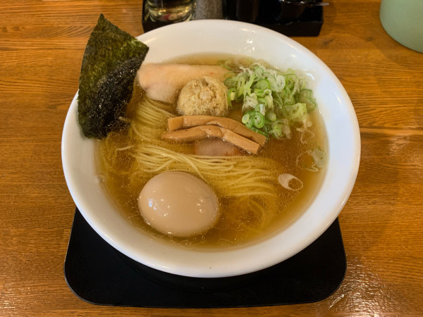 「とろ〜り卵の味玉しょうがそば 1,089円」@中華そば みはしの写真