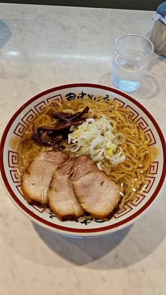 「冷かけ中華そば大盛り」@中華そば専門 田中そば店 大宮別所店の写真