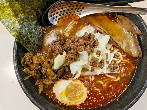 「冷やしピリ辛麺+のり」@らーめん 司の写真