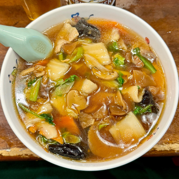 「ふかひれラーメン」@天龍 銀座街店の写真
