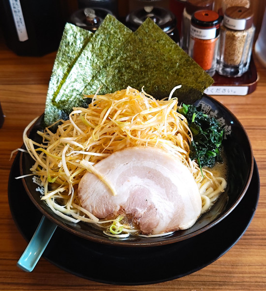「ねぎラーメン」@横浜家系ラーメン 壱角家 錦糸町店の写真