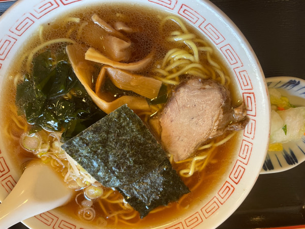 「ラーメン：700円」@あさひや食堂の写真