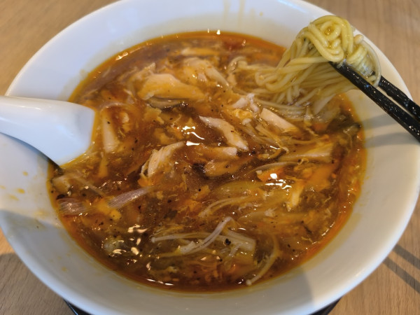 「ランチ 酸辣湯麺(1,100)」@一番 喜龍の写真