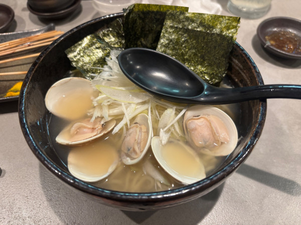 「ハマグリラーメン」@晴れときどき鶏の写真