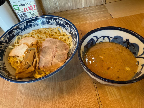 「鶏つけ麺」@秋葉原つけ麺 油そば 楽の写真