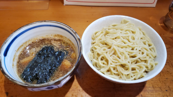 「つけめん（魚介醤油250ｇ）」@麺房 長谷川の写真