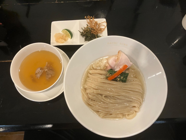 「昆布水焼煮干つけ麺」@麦の寅 GACHISOBADOJOの写真
