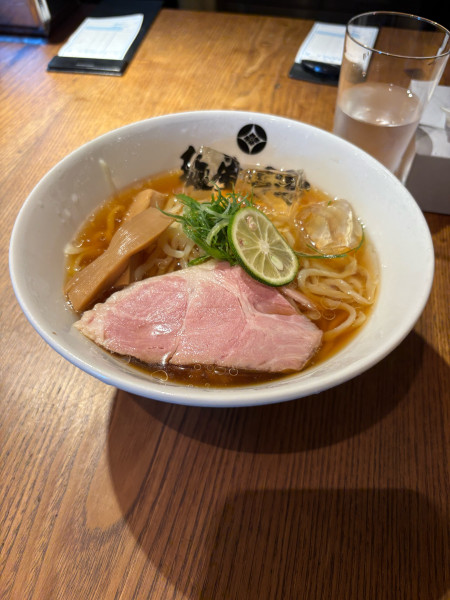 「ゆず冷やしらあ麺1000円+大盛り100円」@麺屋吟治 zeroの写真