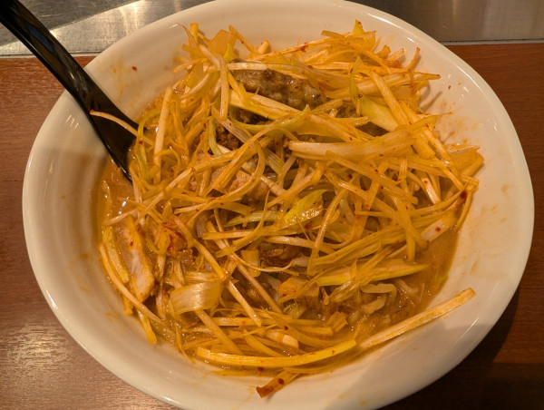 「仙台味噌肉ネギらーめん」@麺場 田所商店 南浦和店の写真