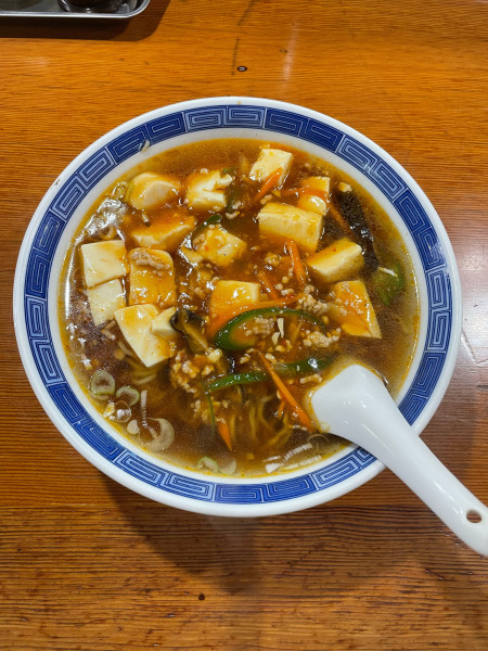 「麻婆麺(750円)」@大連の写真