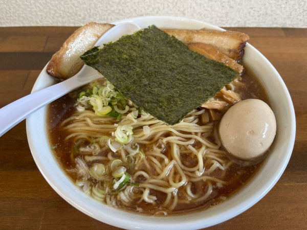 「中華そば＋麺ダブル＋とくせい」@ラーメン・グレート・ノアの写真