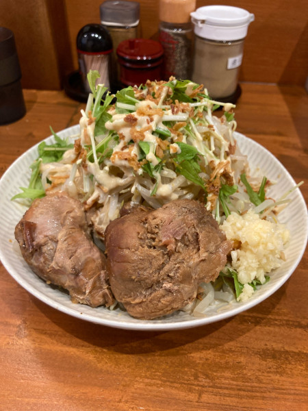 「ゆず冷やし中華小」@ラーメン 太るの写真