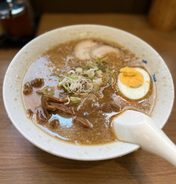 「元らーめん（脂多め￥840）」@蔵前元楽 総本店の写真