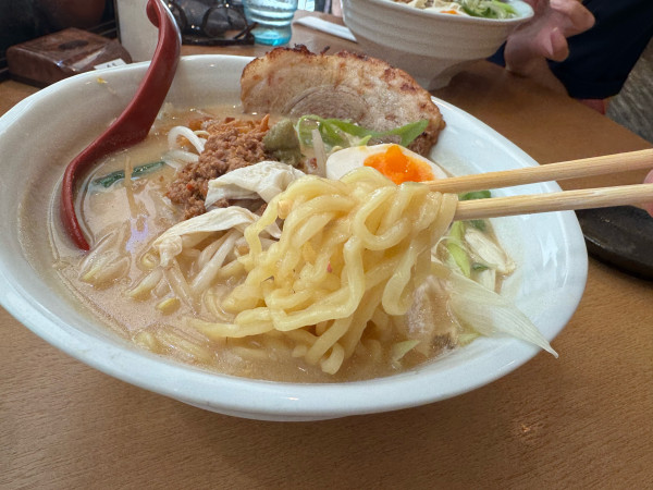 「限定　京都雅味噌らーめん1276円」@みそ屋 田所商店 WBG店の写真