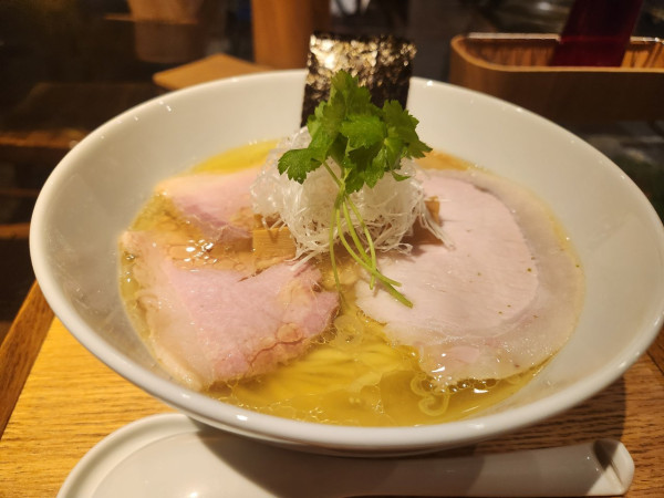 「煮干し塩ちゃあしゅう麺」@Japanese Ramen Noodle Lab Qの写真