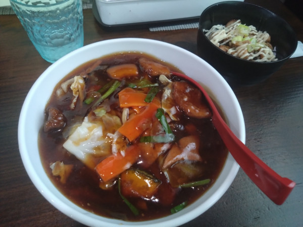 「スタミナ冷やし」@スタミナラーメン 多幸 見川店の写真