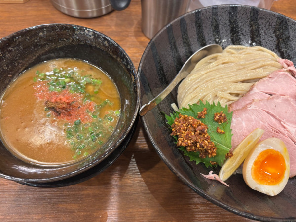 「限定濃厚えびつけめん大盛」@つけめんTETSU 五反田店の写真