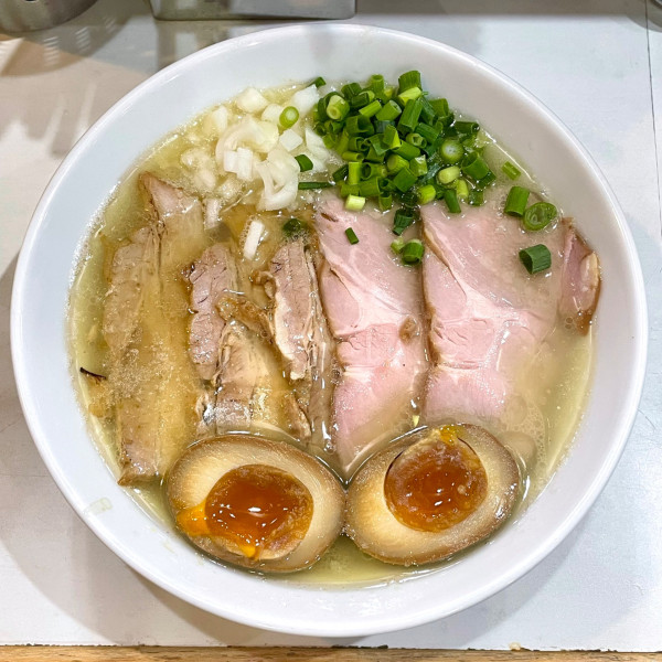 「特製 塩らーめん (あっさり)」@麺屋 扇 SENの写真