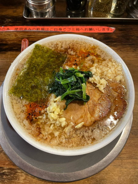 「ラうどん」@ラーメン ヤスオの写真