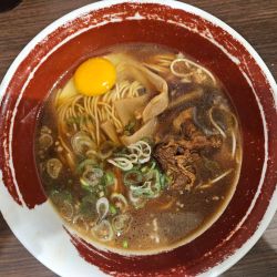 徳島ラーメン+選べる替玉(ゆず胡椒麺)