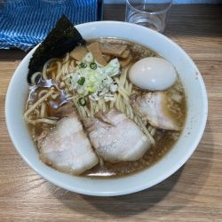 ラーメン味玉付・大盛り
