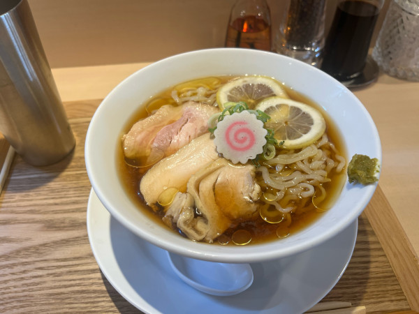 「朝ラー　冷やし」@チャーシュー麺専門店 中華そば ピースの写真