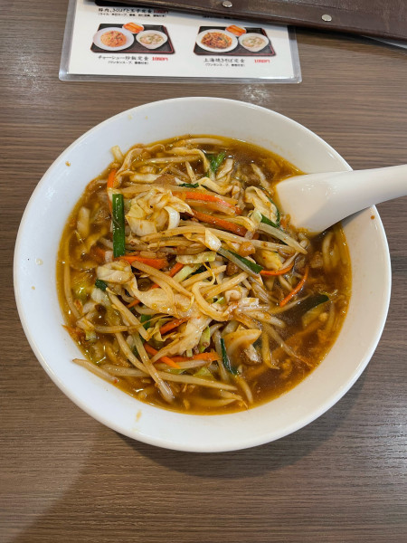 「サンマー麺(880円)」@聚春酒家の写真