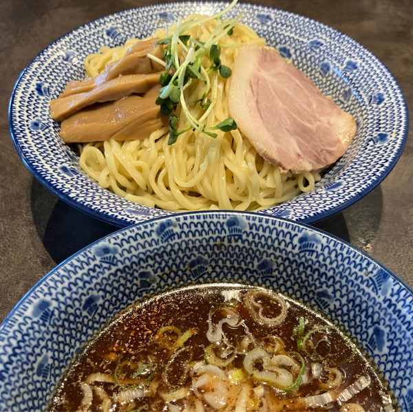 「魚介つけ麺1023円他」@中華そば 富士鹿の写真