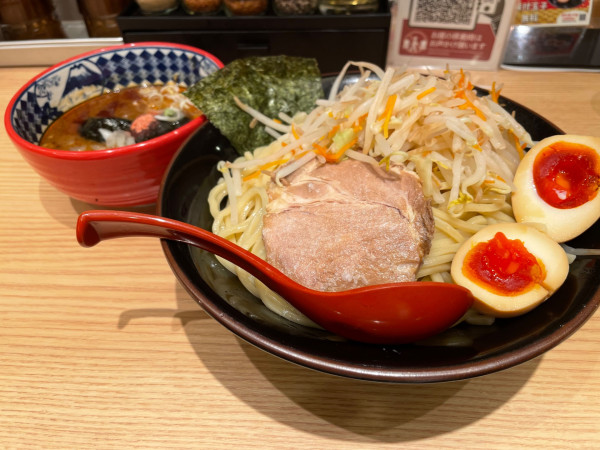 「濃厚海老つけ麺（限定）」@つけ麺専門店 三田製麺所 八幡山店の写真