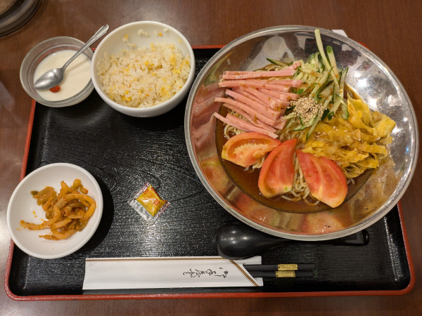 「冷し中華セット：980円」@中華料理 品香斎の写真