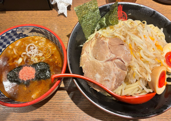 「濃厚えびつけ麺」@つけ麺専門店 三田製麺所 新宿東口店の写真