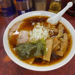 ラーメン　玉ねぎ増し