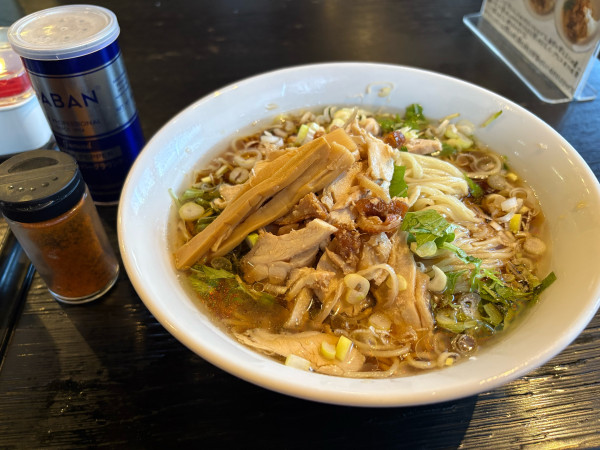 「【20食限定】冷やし肉そば980円」@龍のひげの写真